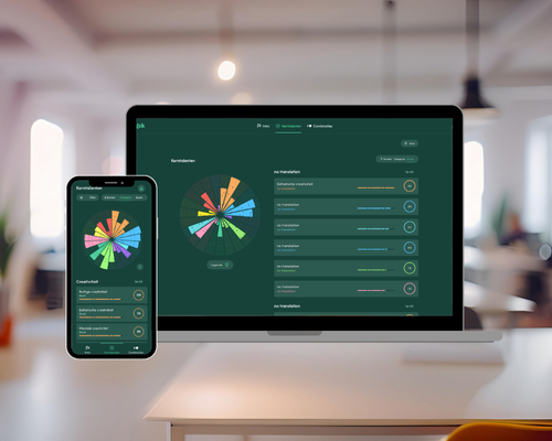 Het Kigami talentenplatform op mobiel