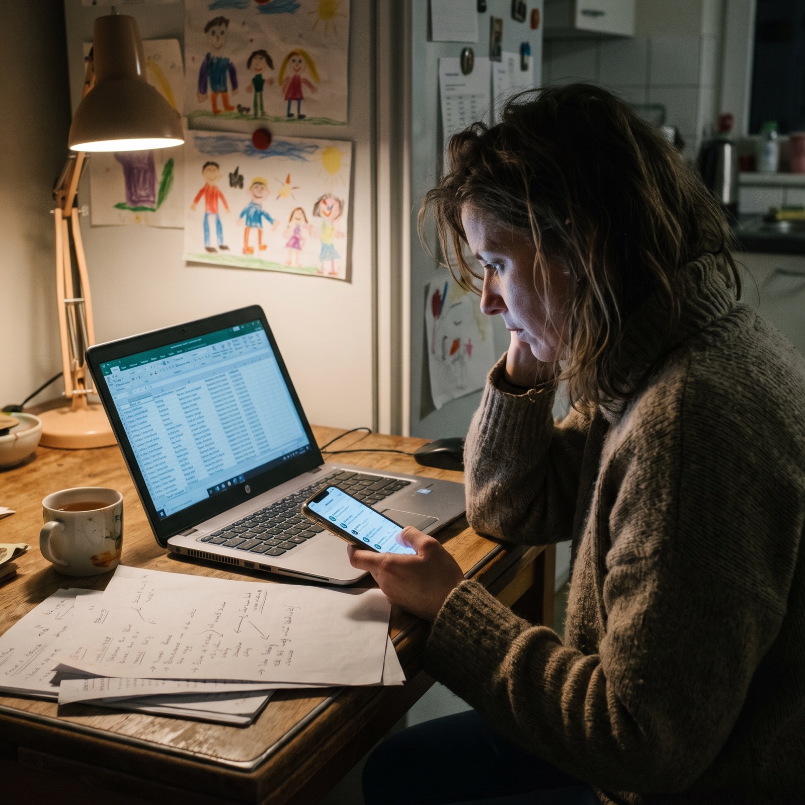 Oprichter van Village Dates matcht ’s avonds aan de keukentafel ouders met de hand, met een Excel-lijst op de laptop en de WhatsApp-groepen op haar telefoon