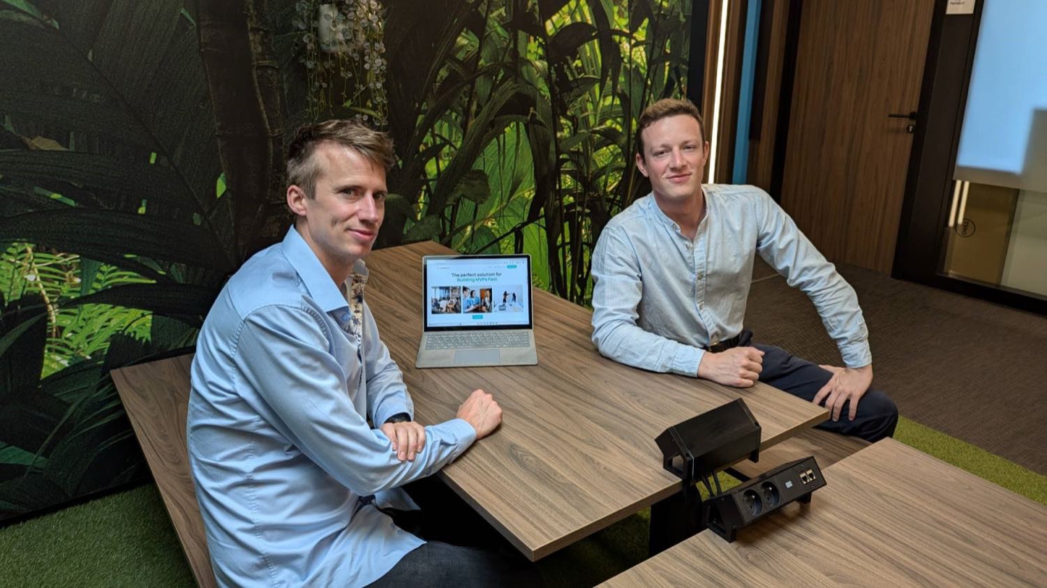 Pieter Moeremans en Olivier Coolen, oprichters van Build More